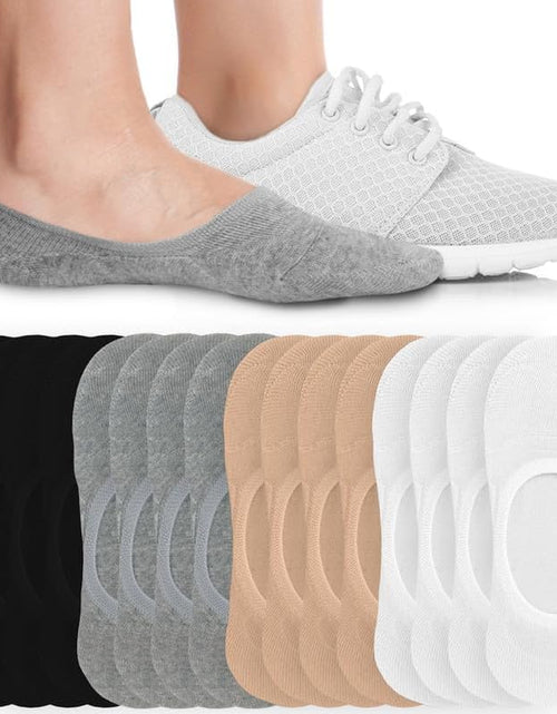 Load image into Gallery viewer, No Show Socks Womens with Low Cut Socks and No Slip Socks for Women
