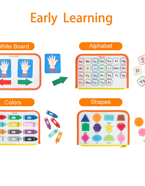 Load image into Gallery viewer, Busy Board Educational Toy for Toddlers 2-4 Year Old, Montessori Preschool Learning Educational Toys for 2-4 Boys Girls
