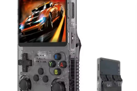 R36S Retro Handheld Game Console Liunx 3.5-Inch IPS Screen Built in 64G 20000 Classical Games Portable Game Console Holiday Gift