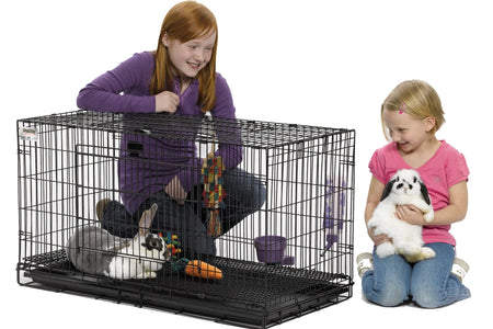 Wabbitat Folding Rabbit Cage