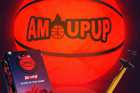 Glow in the Dark Basketball Sports Gifts Light up Led Basketball Cool Stuff with Led Lights and Batteries Pre-Installed - Kids Gifts Good Gift Ideas for Teen Boys and Girls