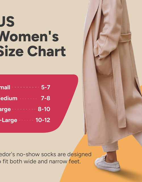 Load image into Gallery viewer, No Show Socks Womens with Low Cut Socks and No Slip Socks for Women

