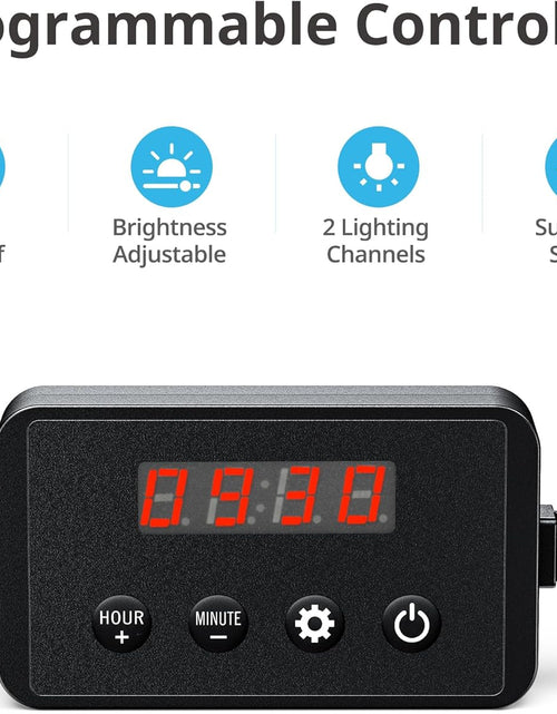 Load image into Gallery viewer, Classicled plus LED Aquarium Light with Timer, 32 Watts, for 48 to 54 Inch Fish Tank Light, Daylight and Moonlight Cycle, Brightness Adjustable
