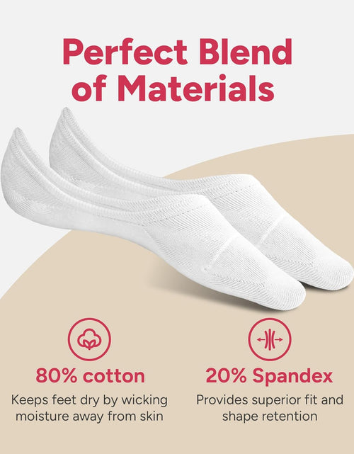 Load image into Gallery viewer, No Show Socks Womens with Low Cut Socks and No Slip Socks for Women
