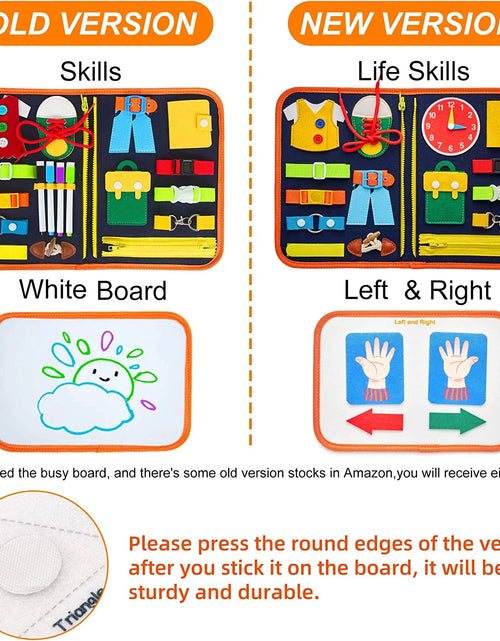 Load image into Gallery viewer, Busy Board Educational Toy for Toddlers 2-4 Year Old, Montessori Preschool Learning Educational Toys for 2-4 Boys Girls
