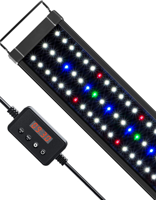 Load image into Gallery viewer, Classicled plus LED Aquarium Light with Timer, 32 Watts, for 48 to 54 Inch Fish Tank Light, Daylight and Moonlight Cycle, Brightness Adjustable
