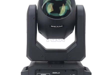 2Pcs Stage Light Moving Head Light 200W 12 Gobos 8 Colors Spotlight DMX 512 with Sound Activated for Wedding DJ Party Lighting